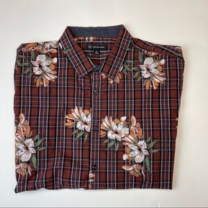 INC CASUAL BUTTON DOWN XL NWT